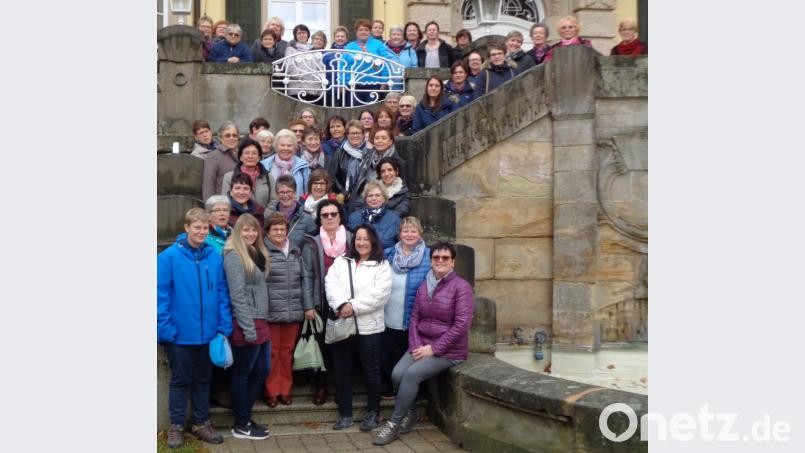 Auf der Heimreise vom Wellness-Wochenende in Bad Steben legt der Katholische Frauenbund noch einen Zwischenstopp in Bayreuth ein. Dort besichtigt er das restaurierte markgräfliche Opernhaus. Bild: lep