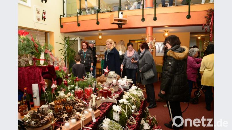 Adventsmarkt im Pleysteiner Pflegeheim &quot;Wohnen am Kreuzberg&quot;. Bild: bey