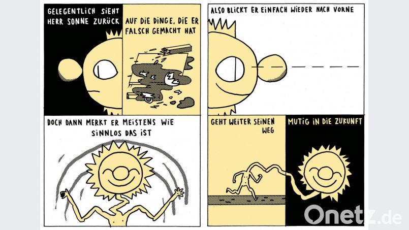 Ein Ausschnitt aus dem Wenland-Comic „Tüti“. Bild: exb