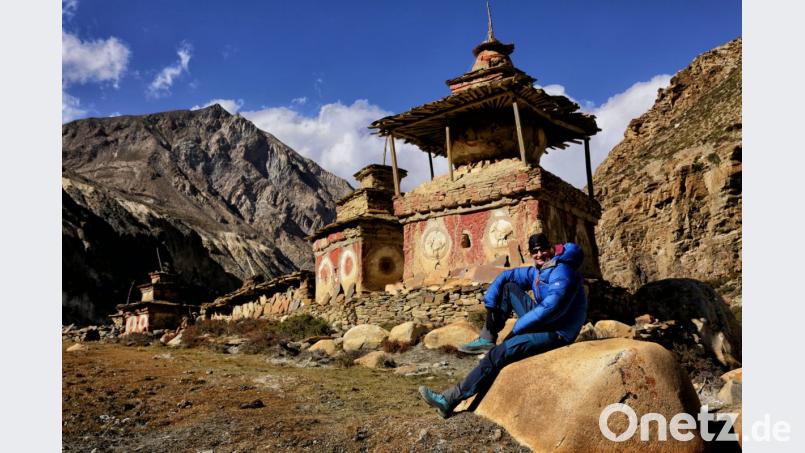 Himlung-Expedition von Bettina Gruber und Philipp Jander im Oktober 2018: Auf der Trekking-Tour zum Basislager Bild: Philipp Jander