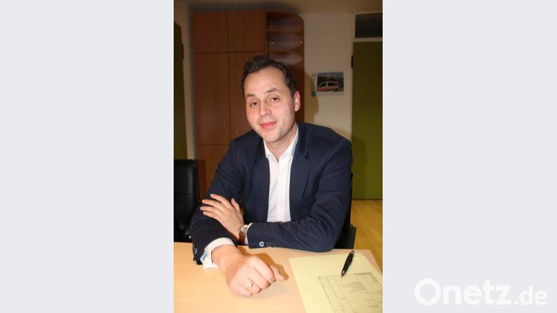 BRK-Kreisgeschäftsführer Sebastian Schaller. Bild: kmo