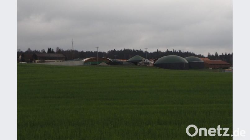 Die Biogasanlage in Roßtränk bei Eslarn. Bild: gz