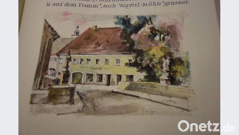 Gerhard de Crignis hatte 1963 auch ein Bild der Johannisbrücke für das "Goldene Buch" angefertigt. Bild: exb