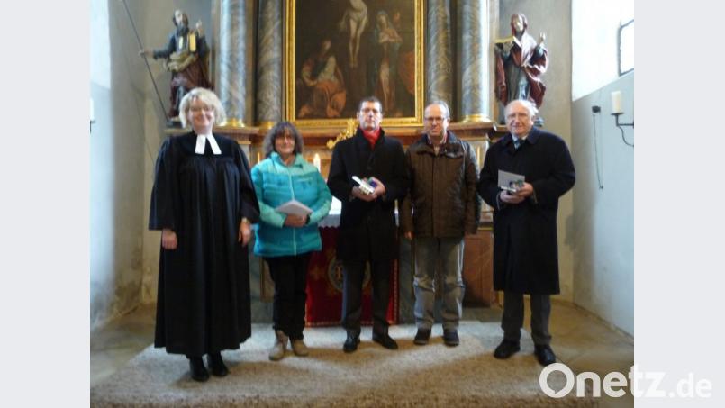 Ausscheidende Kirchenvorstandsmitglieder Bild: lek