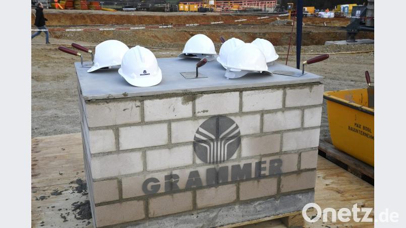 Grundsteinlegung neues Grammer Technologiezentrum und Konzernzentrale, Grammer-Allee 1 in Ursensollen Bild: Petra Hartl