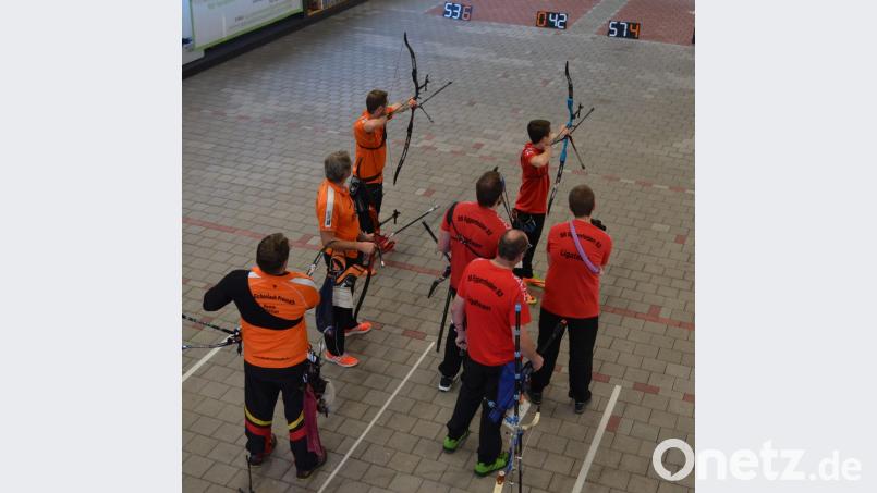Die Pressather Bogenschützen traten am zweiten Regionalliga-Wettkampf geschlossener als zum Saisonauftakt auf. Mit drei Siegen und einem Remis fiel die Bilanz zufriedenstellend aus. Bild: exb
