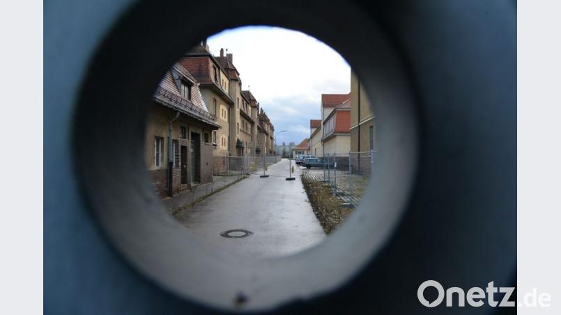 Ein Blick durchs Schlüsselloch der Zukunft wäre recht. Die weitere Nutzung der Leopoldkaserne in Amberg ist noch ungewiss. Bild: Petra Hartl