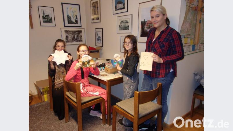 Basteln im Engels-Atelier Bild: wrt