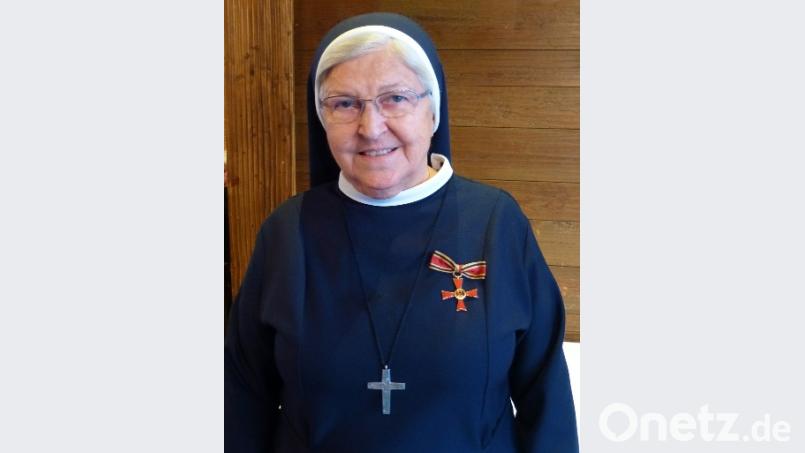 Feierte Jubiläum: Schwester Cäcilia Giesl. Bild: exb
