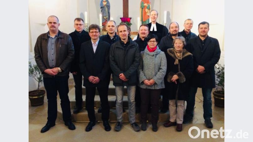 Der neue Kirchenvorstand in Kaltenbrunn. Bild: bk