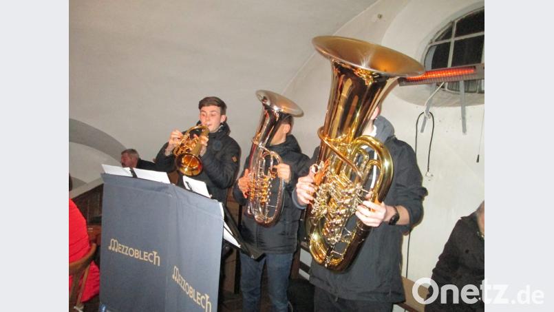 Die drei Musiker von „Mezzoblech“. Bild: rbr