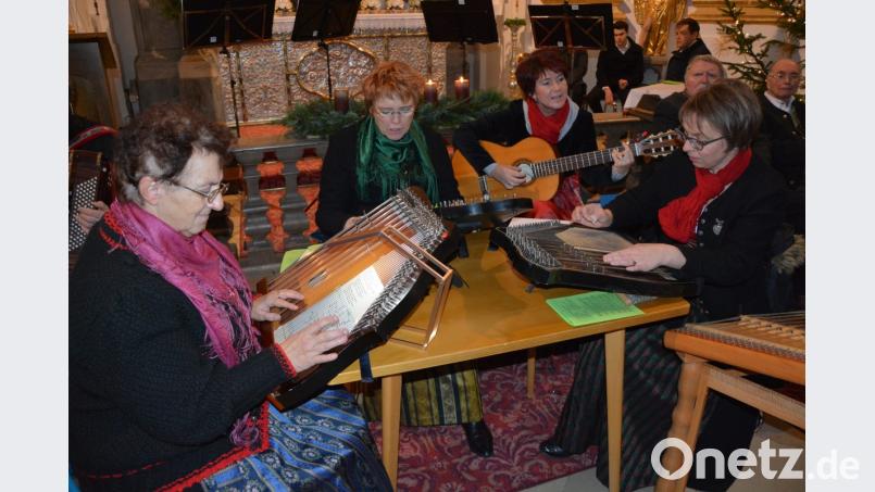 Das Quartett „Waldsteinsaiten“ aus dem Fichtelgebirge. Bild: jr