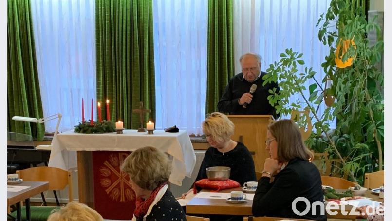 Der Adventsnachmittag der evang. Kirchengemeinden Krummennaab und Thumsenreuth mit Friedenfels im Krummennaaber Gemeindehaus. Bild: exb
