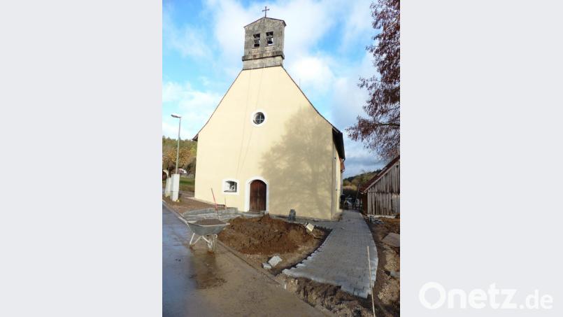Derzeit laufen die Bauarbeiten für den barrierefreien Zugang zum Kircherl und der Klause St. Lampert. Doch auch hier werden die Erneuerungen teurer als geplant. Bild: jp