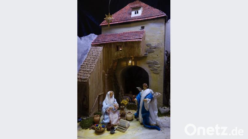 Krippenausstellung: „Maria Verkündigung“ (Franz Glas junior) Bild: wsu