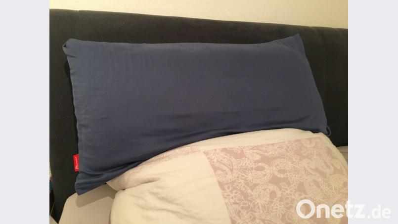 Über das Kissen freute sich Mona-Isabelle Aurand nur mäßig. Bild: mip