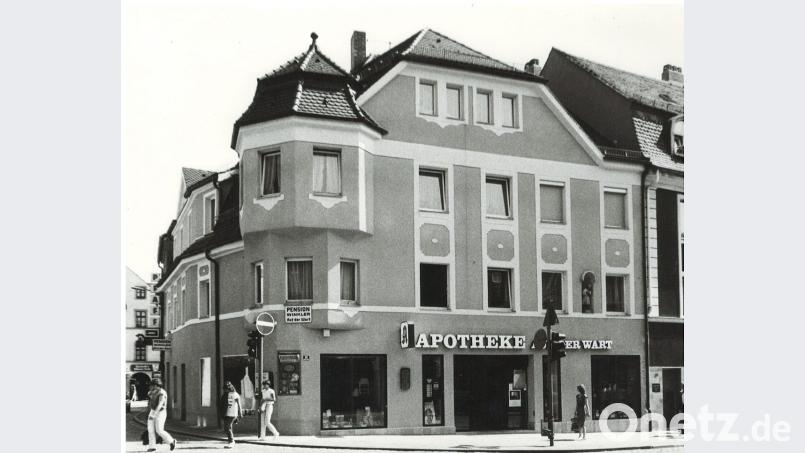 Eröffnung der Apotheke auf der Wart im Jahr 1983. Bild: Familie Winkler