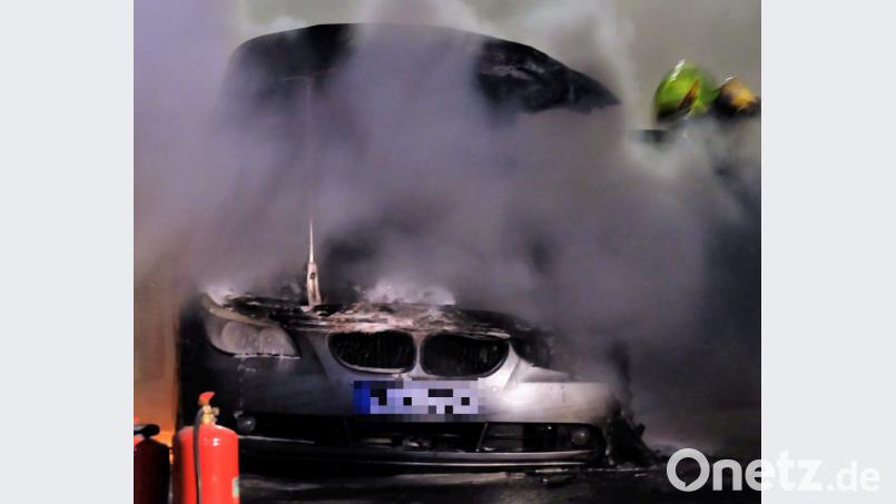 Die Feuerwehr konnte das Feuer bereits vor Eintreffen der Polizei löschen. Bild: wlr