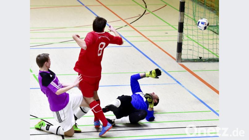 Das höchste Glück eines Fußballers und auch eines Futsal-Spielers: Ein Tor. Bild: Ziegler