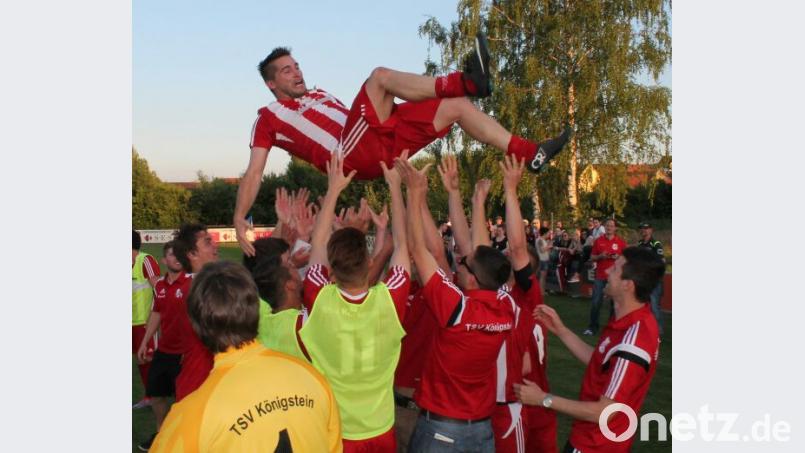 Mit zwei Treffern im Relegationsderby gegen Edelsfeld war Ringler 2015 der gefeierte Aufstiegsheld. Bild: mhe