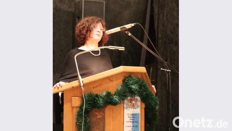 Ohne den Bergbau und die Bergleute sähe die Stadthistorie wesentlich anders aus, so Tanja Weiß. Bild: mfh