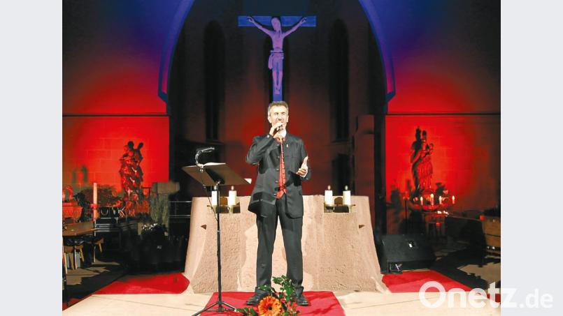 Oswald Sattler verspricht in Nittenau einen Konzert-Abend der Extraklasse. Bild: Konrad Konzert