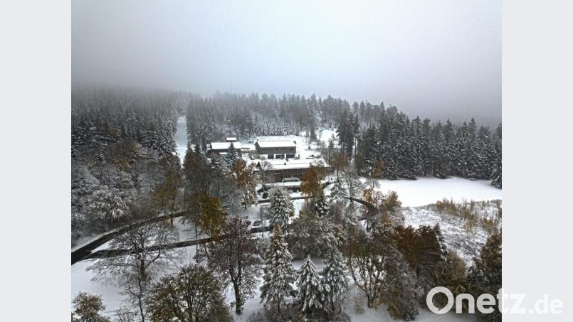 Das Skilanglaufzentrum Silberhütte, am Grenzkamm zwischen Bärnau und Flossenbürg gelegen. Bild: Davit Trott