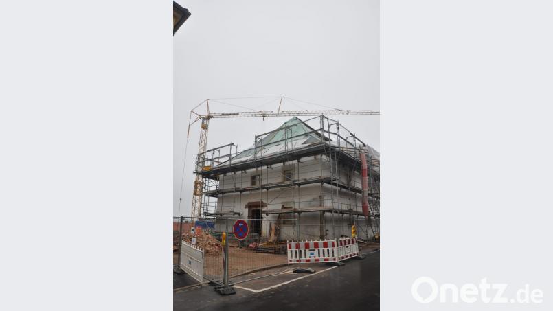 Über 3,5 Millionen Euro verschlingt die Revitalisierung des alten Polizeigebäudes in Tirschenreuth. Vom Landkreis gibt es für den denkmalschützerischen Mehraufwand 10 000 Euro Zuschuss. Bild: ws