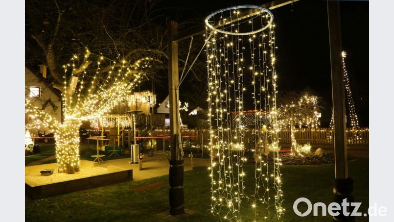 Aus vielen Tausend Lichtern besteht der Grafenrichter Weihnachtstraum. Bild: Gerhard Götz