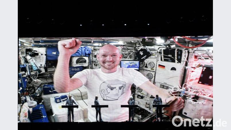 ISS-Astronaut Alexander Gerst. Bild: Reiner Pfisterer