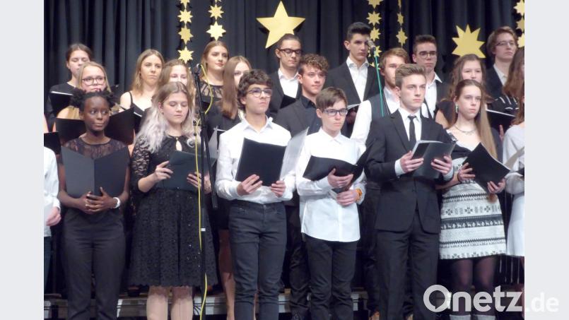 Ein Teil des „Großen Chores“ beeindruckt mit den ausgewählten Songs. Bild: fsb