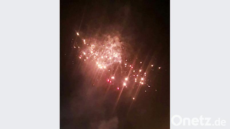 Adventliches Feuerwerk. Bild: ü