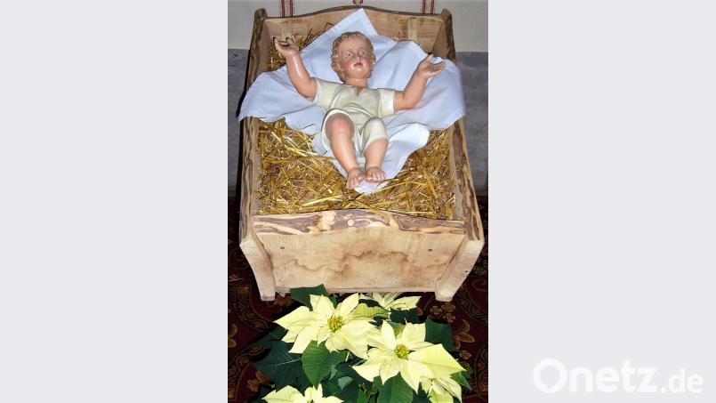 „Denn euch ist heute der Heiland geboren, welcher ist Christus der Herr“. Das Jesuskind wird erst am Heiligen Abend in die Krippe gelegt. Bild: jml