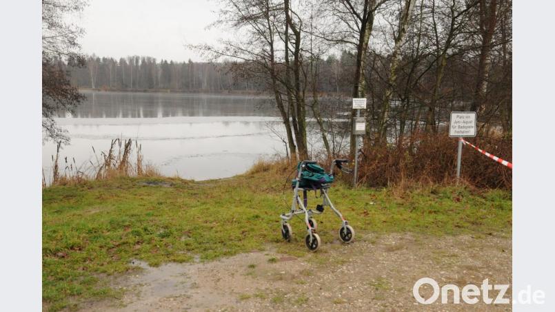 Dieser Rollator löst den Großeinsatz aus. Bild: bey