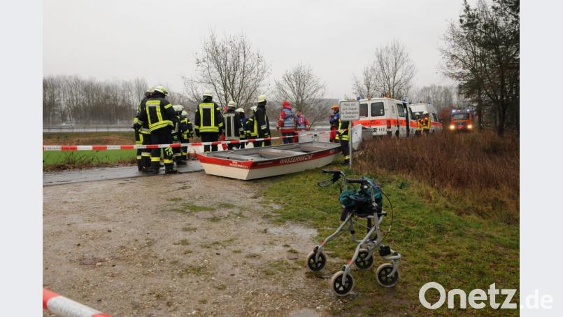 Einsatz am Baggerweiher bei Luhe. Bild: bey