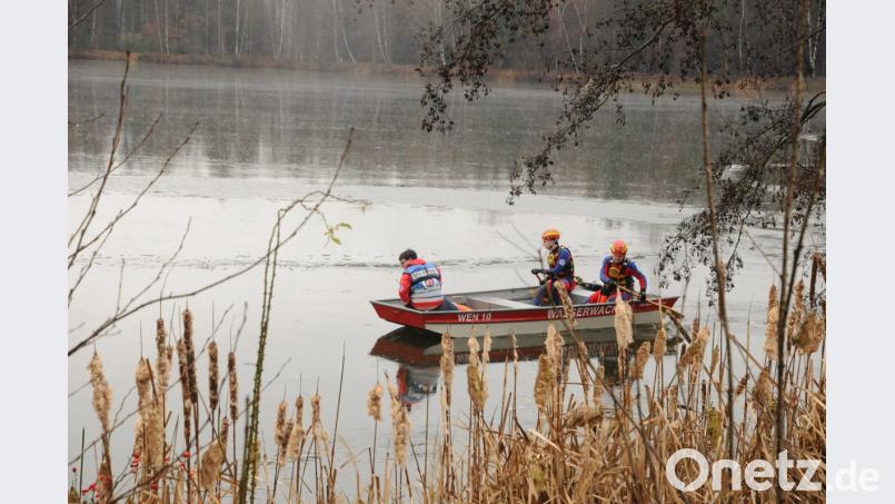 Einsatz am Baggerweiher bei Luhe. Bild: bey