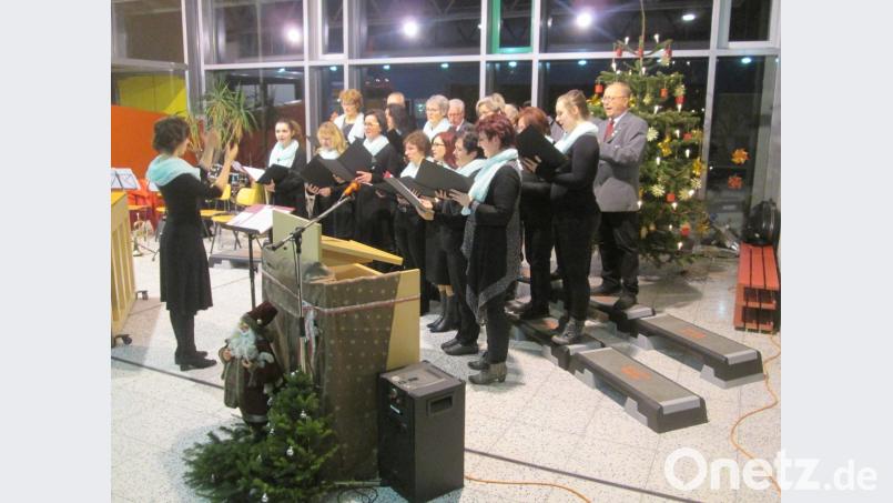 Kirchenchor „Patrona Bavariae“ unter der Leitung von Julia Daubner. Bild: hkö