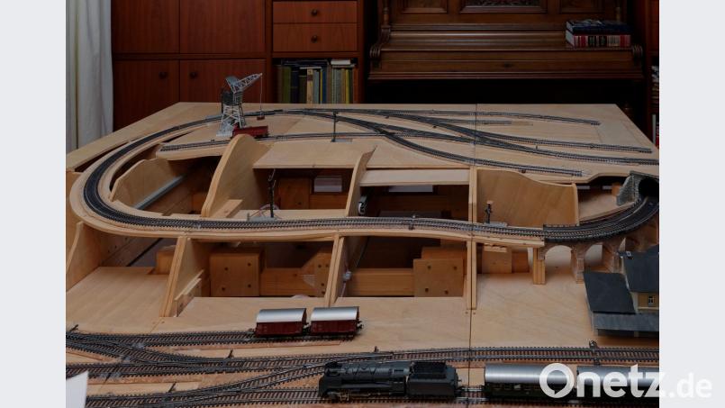 Die Eisenbahn im Wohnzimmer. Bild: tr