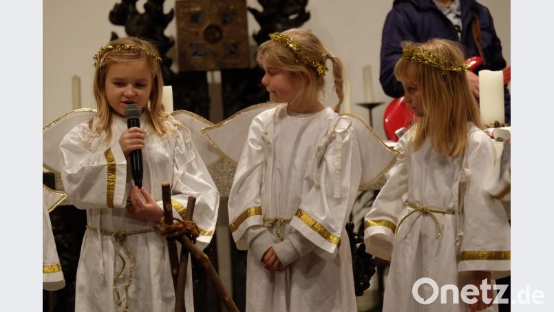 Süße Engel, Mia, Alicia und Annika. Bild: wlr