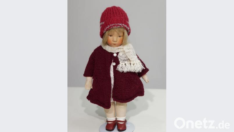 Fast 100 Jahre als ist die Käthe Kruse Puppe - eine echte Rarität. Bild: tr