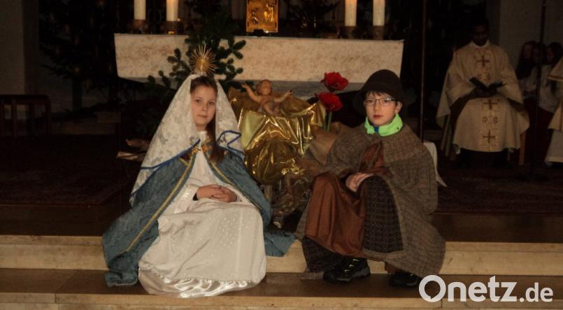 Die Geburt des Jesuskindes: Maria und Josef Bild: ksi