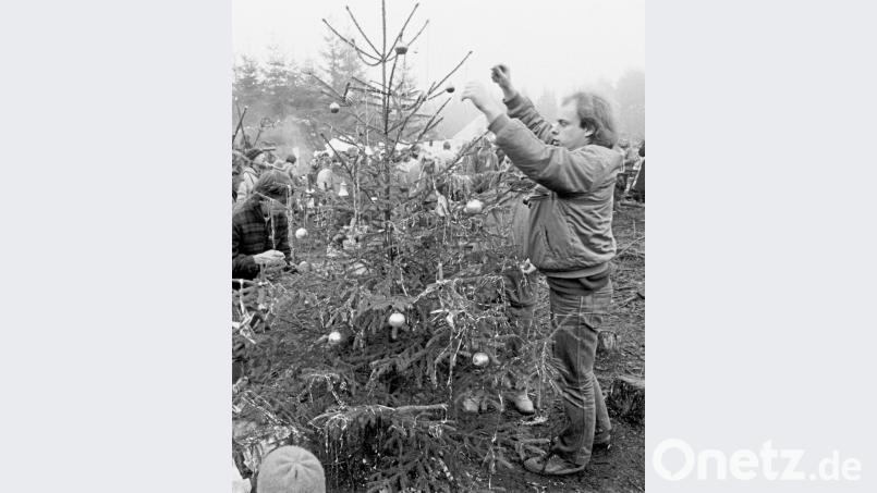 Weihnachten im Hüttendorf Bild: Gerhard Götz