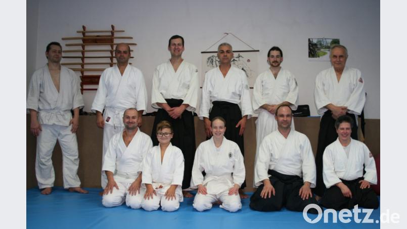 Die Teilnehmer am Aikido-Weihnachtstraining in Tachov. Bild: exb