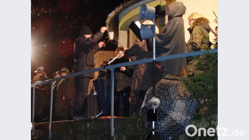 Der Liederkranz singt weihnachtliche Lieder. Bild: wrt