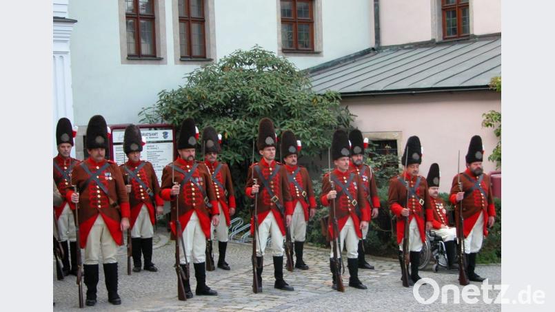 Die Lobkowitzer Garde verkörpert den Glanz der Lobkowitzer Herrschaft. Archivbild: Rainer Christoph