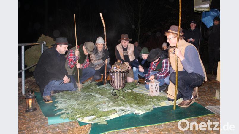 Die Hirten am Lagerfeuer. Bild: soj