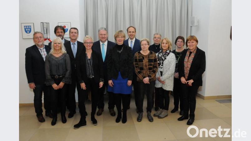 Auf 40 Jahre Schuldienst können diese Pädagogen zurückblicken. Bild: Michael Schröter