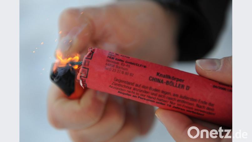 Knallkörper der Klasse 2: Möglichst laut soll es sein. Bild: Marc Müller