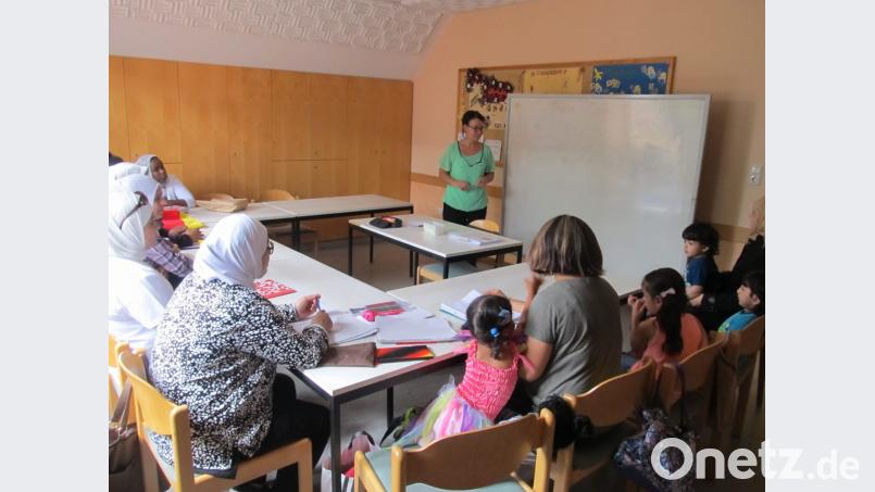 Der Deutschkurs für Mütter ist nur eins von zahlreichen projekten, für die Elke Reinhart den Anstoß gab. Bild: bl