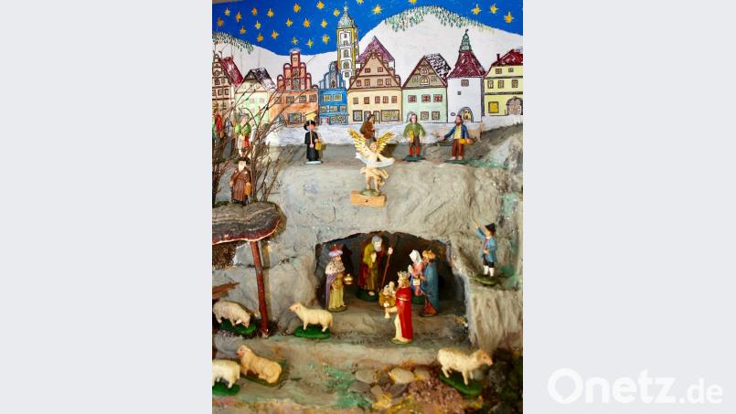 Die Heiligen Drei Könige stehen an der Krippe bereit, um ihre Gaben zu überbringen. Archivbild: cr